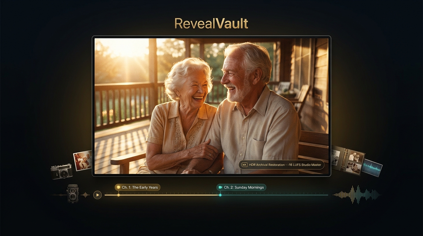 RevealVault 4K Family Documentary Cinema Player Showcase